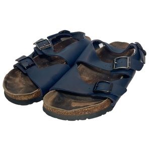 Birki’s Birkenstock Navy Blue Sandals 40